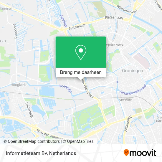 Informatieteam Bv kaart