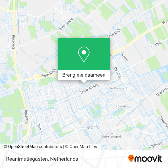Reanimatiegasten kaart