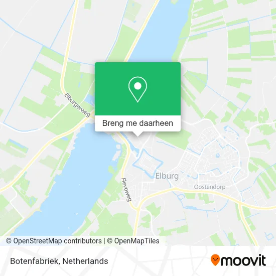 Botenfabriek kaart