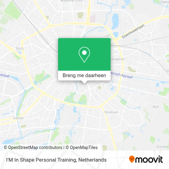 I'M In Shape Personal Training kaart
