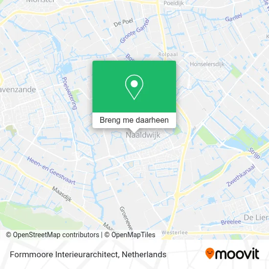 Formmoore Interieurarchitect kaart