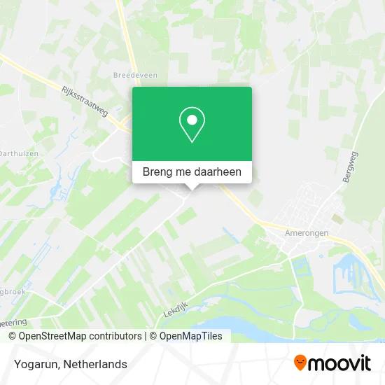 Yogarun kaart