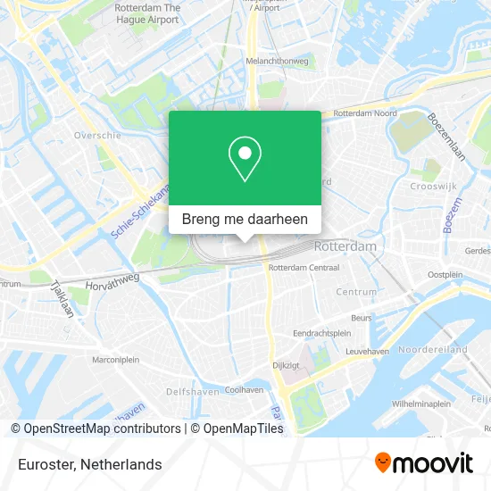 Euroster kaart