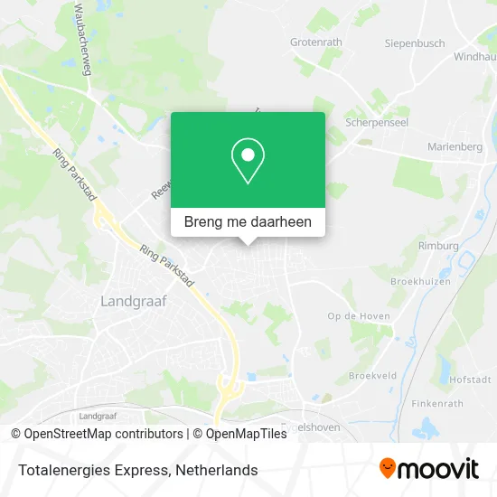 Totalenergies Express kaart