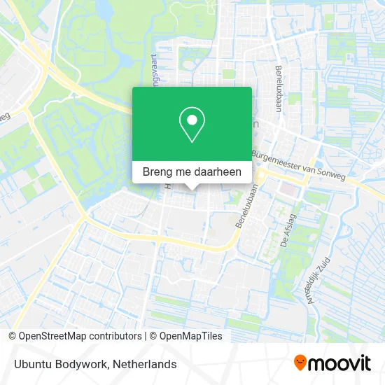 Ubuntu Bodywork kaart
