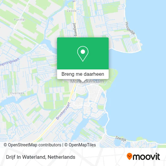 Drijf In Waterland kaart