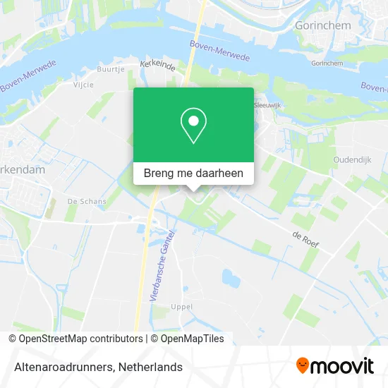 Altenaroadrunners kaart