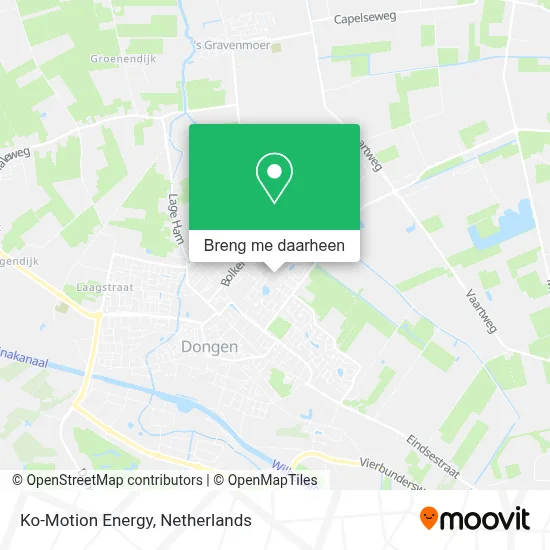 Ko-Motion Energy kaart
