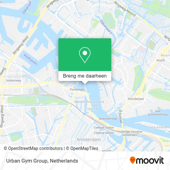 Urban Gym Group kaart