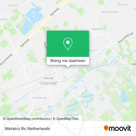 Metalco Bv kaart