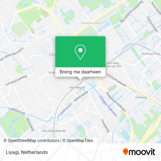 Liyagi kaart
