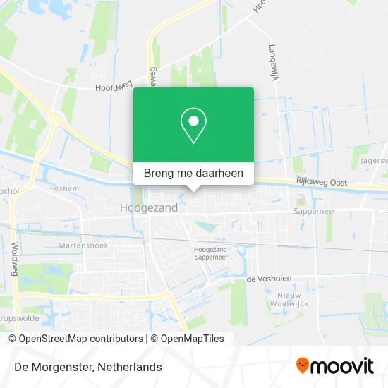 De Morgenster kaart