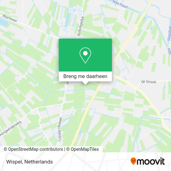 Wispel kaart