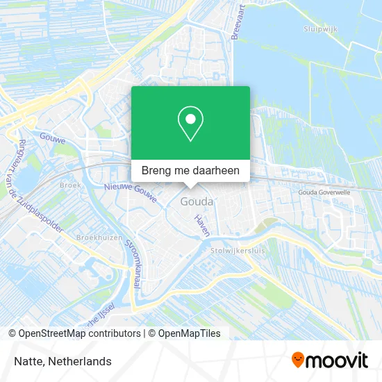 Natte kaart