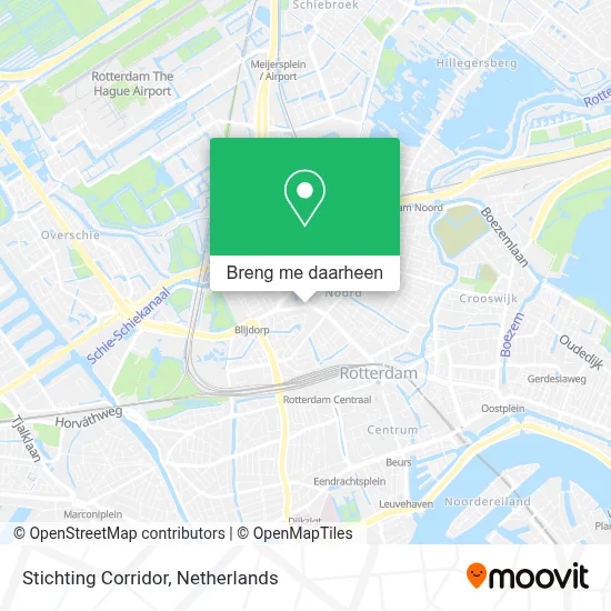 Stichting Corridor kaart
