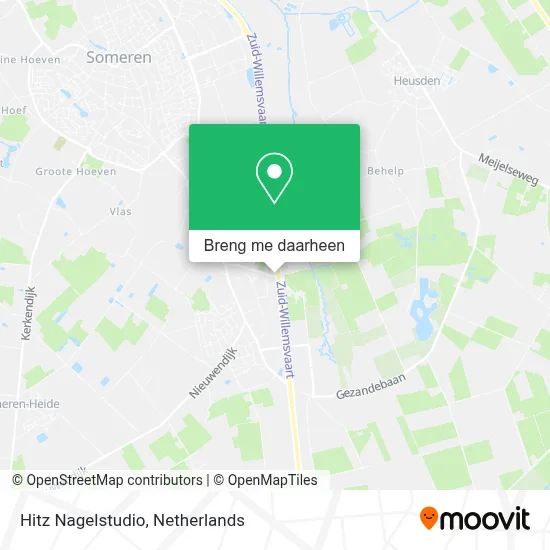 Hitz Nagelstudio kaart