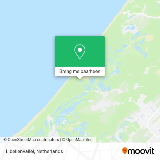 Libellenvallei kaart