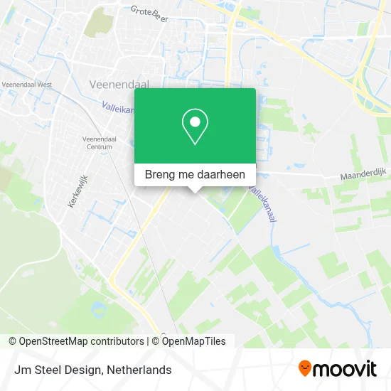 Jm Steel Design kaart