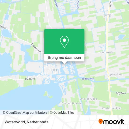 Waterworld kaart