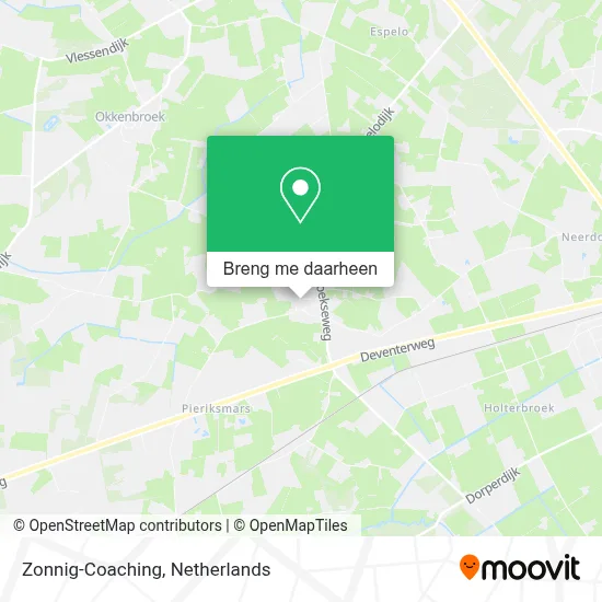 Zonnig-Coaching kaart