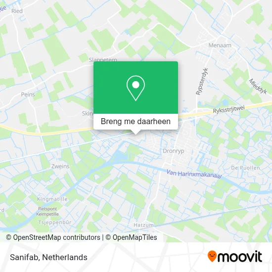 Sanifab kaart