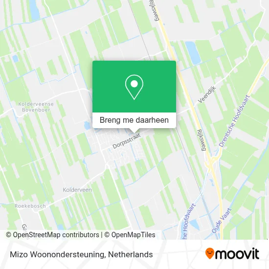Mizo Woonondersteuning kaart