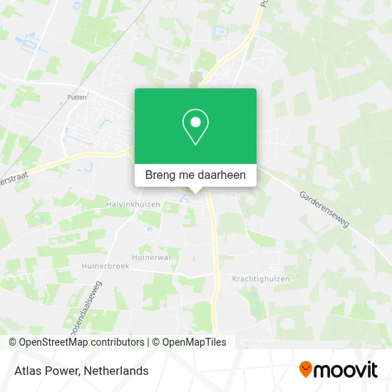 Atlas Power kaart