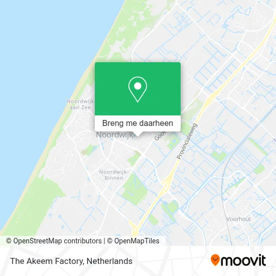 The Akeem Factory kaart