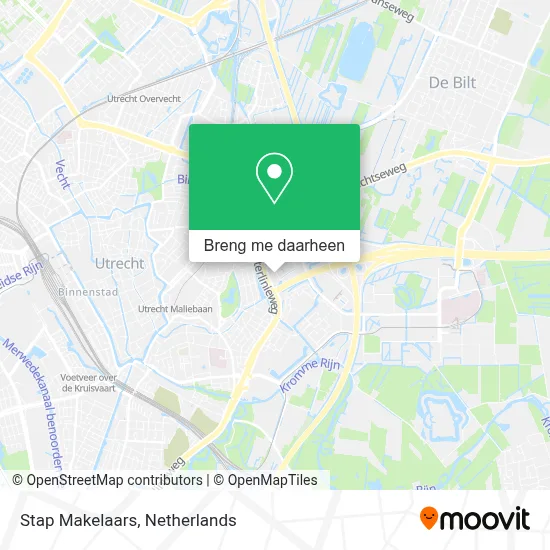 Stap Makelaars kaart