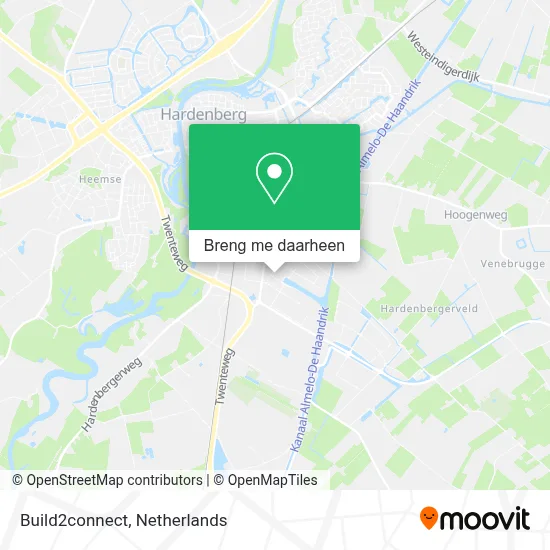 Build2connect kaart