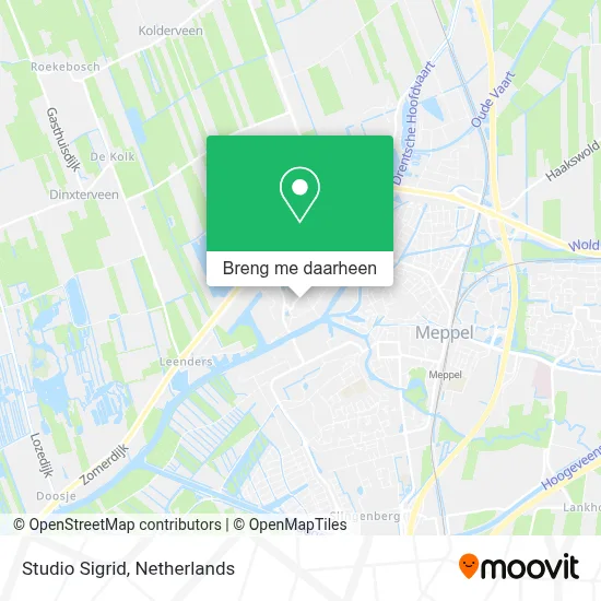 Studio Sigrid kaart