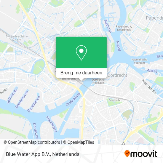 Blue Water App B.V. kaart