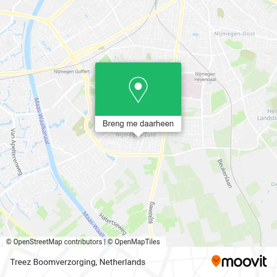 Treez Boomverzorging kaart