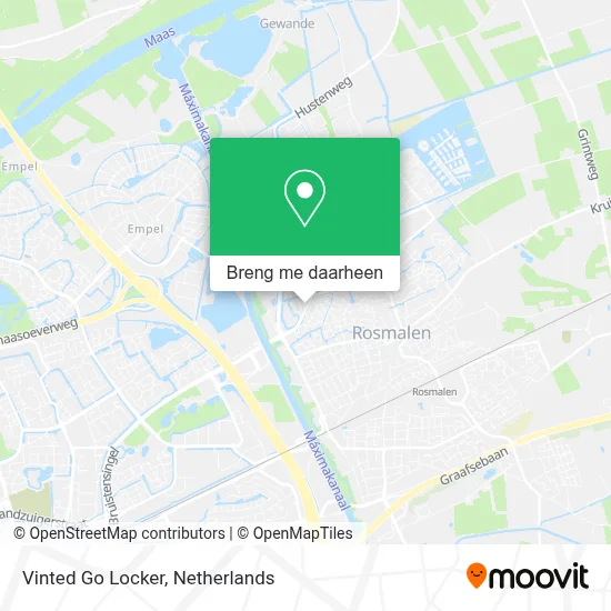Vinted Go Locker kaart