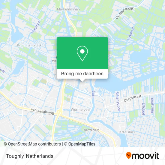 Toughly kaart