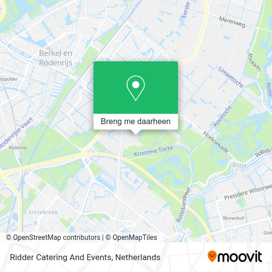 Ridder Catering And Events kaart