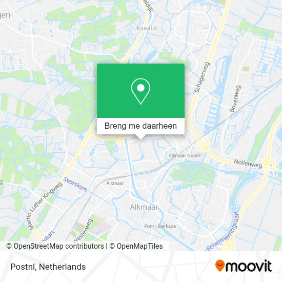 Postnl kaart