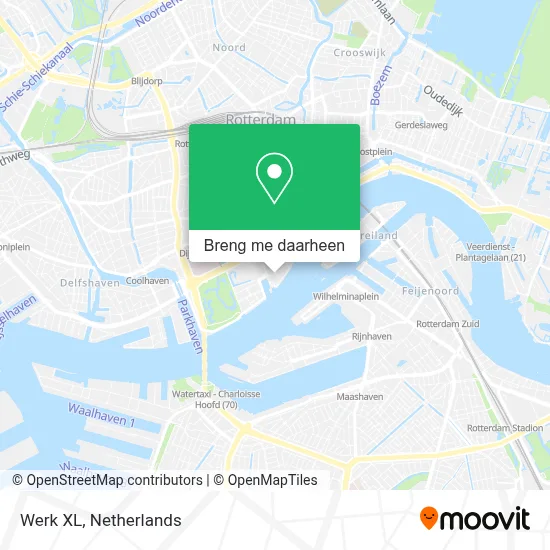Werk XL kaart