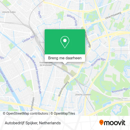 Autobedrijf Spijker kaart