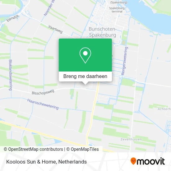 Kooloos Sun & Home kaart