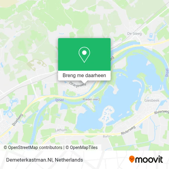 Demeterkastman.Nl kaart