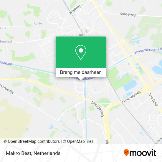 Makro Best kaart