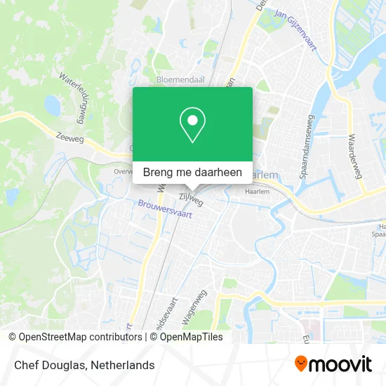 Chef Douglas kaart