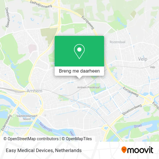 Easy Medical Devices kaart