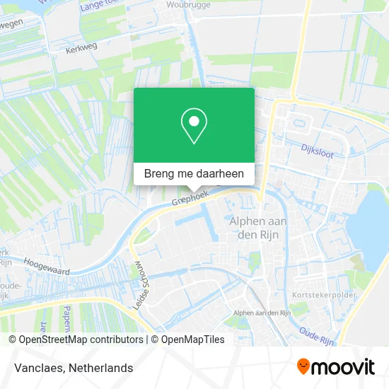 Vanclaes kaart