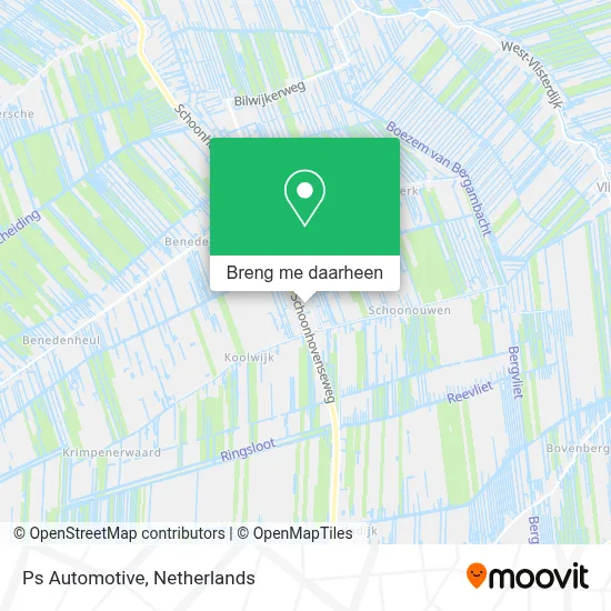 Ps Automotive kaart