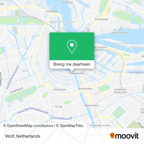 Wolf kaart