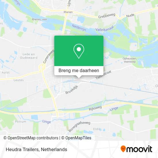 Heudra Trailers kaart