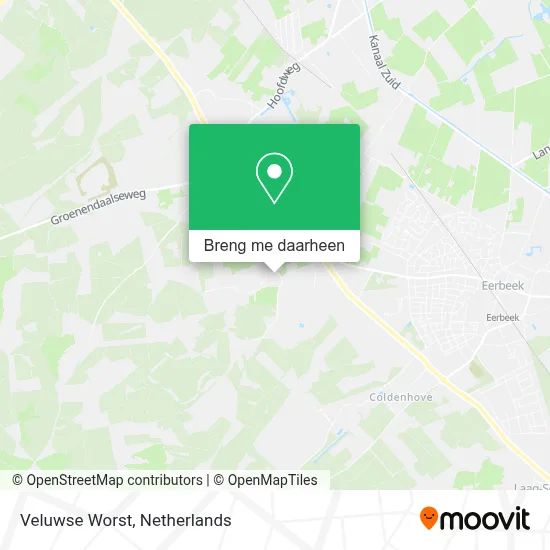 Veluwse Worst kaart