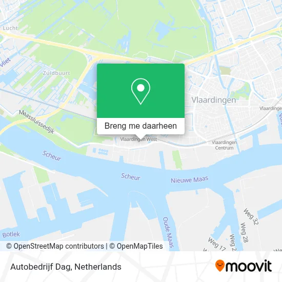 Autobedrijf Dag kaart
